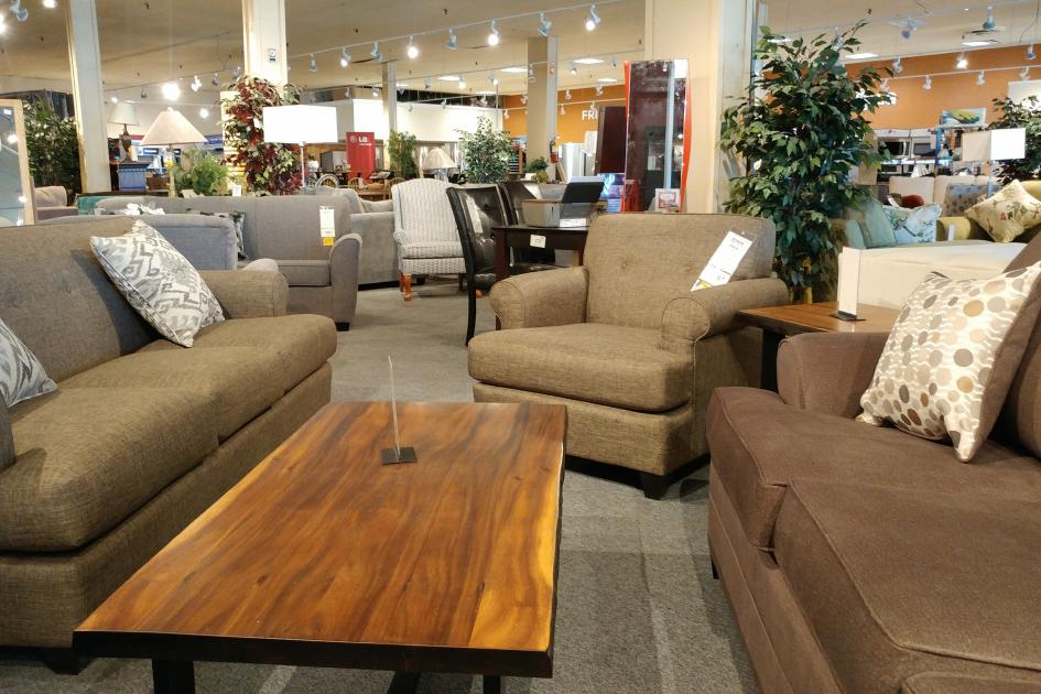 Gows,furniture,living room,sofa,sectional,coffee table