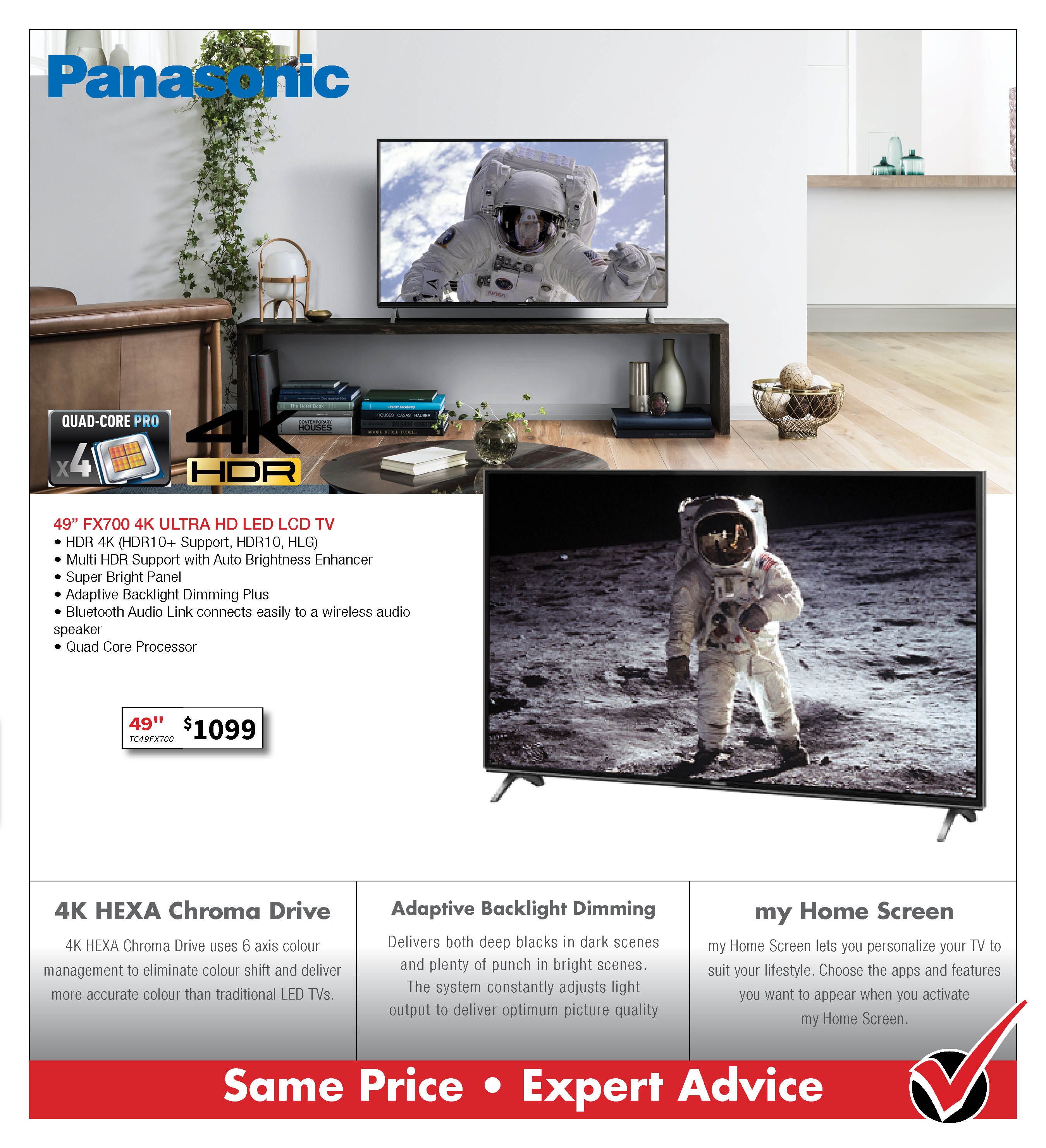 Panasonic FX700 UHD TV