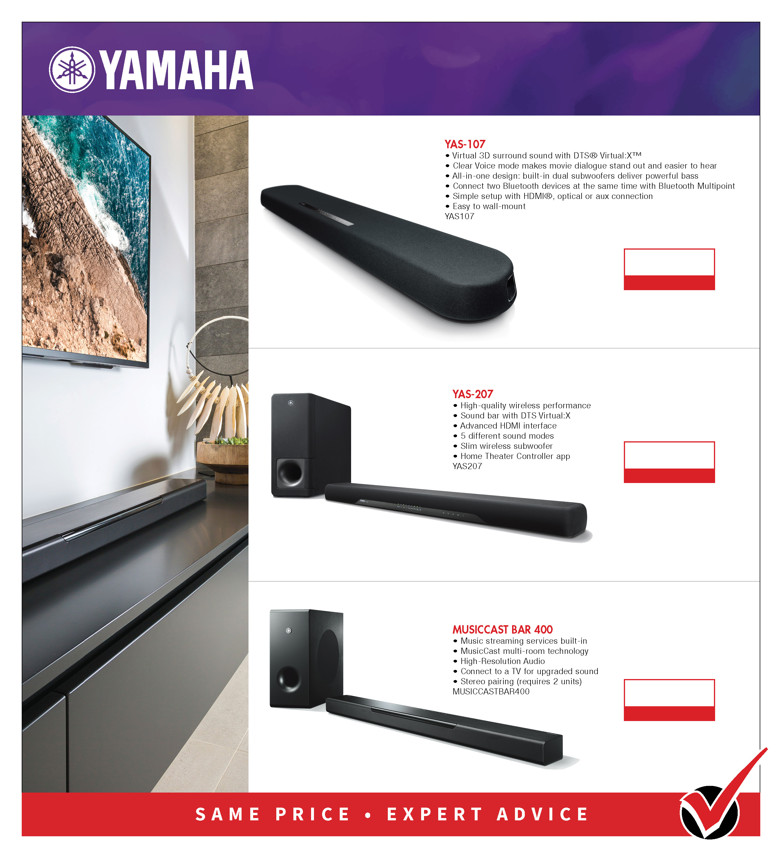 Yamaha Soundbars